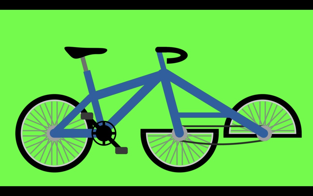 【無料.商用可】動く三輪車