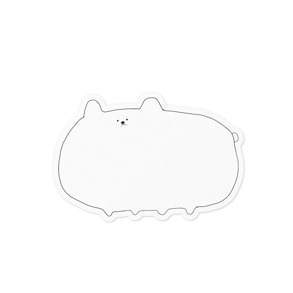 ゆるいなにかのシール