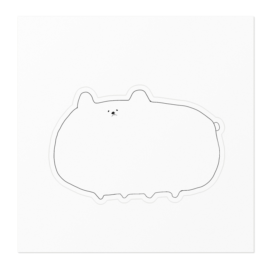 ゆるいなにかのシール