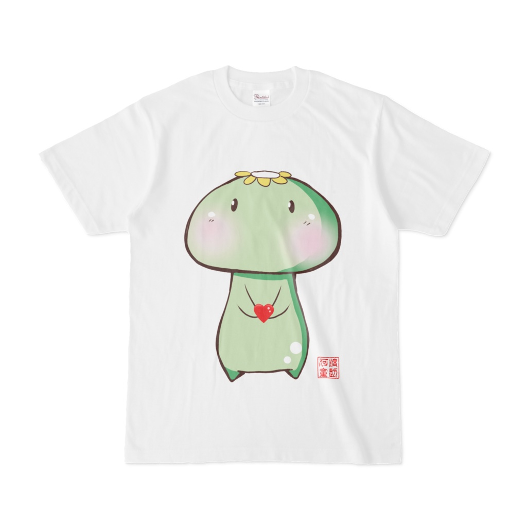 河童Tシャツ－白T