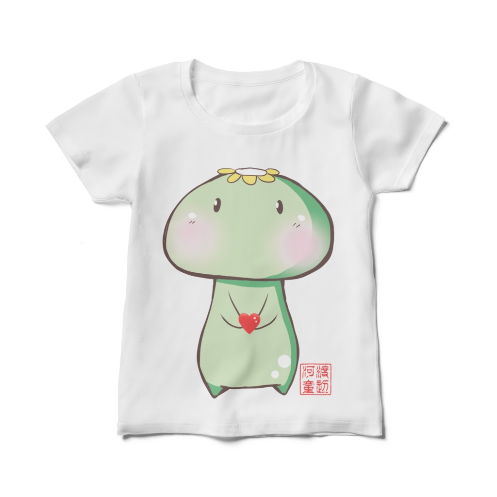 河童レディースTシャツ