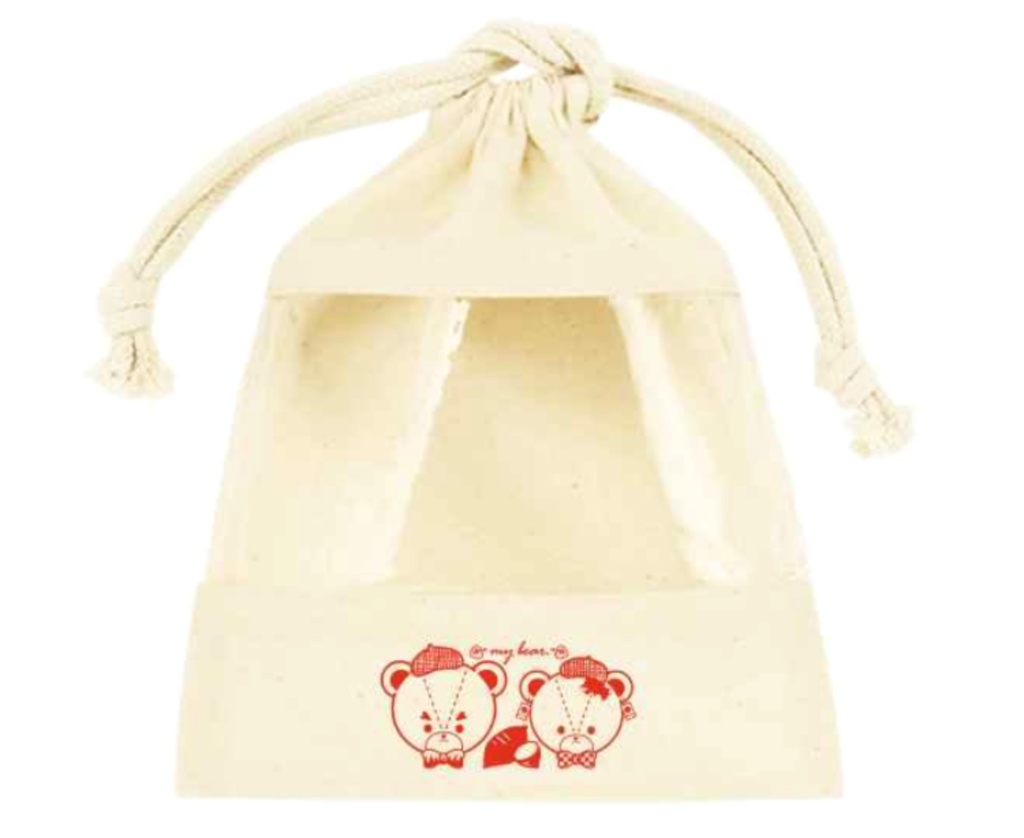 フロントクリア巾着ポーチ🍠