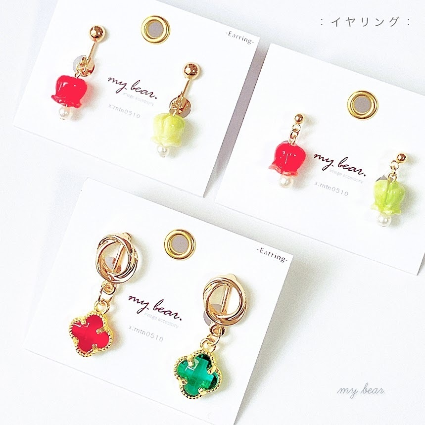 新作🔥🎴概念ピアス&イヤリング