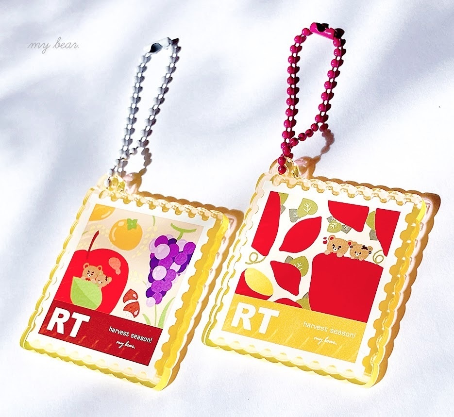 秋の味覚アクキー