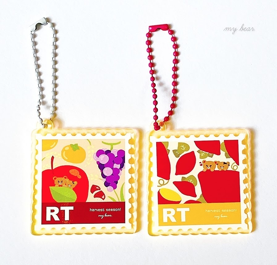 秋の味覚アクキー