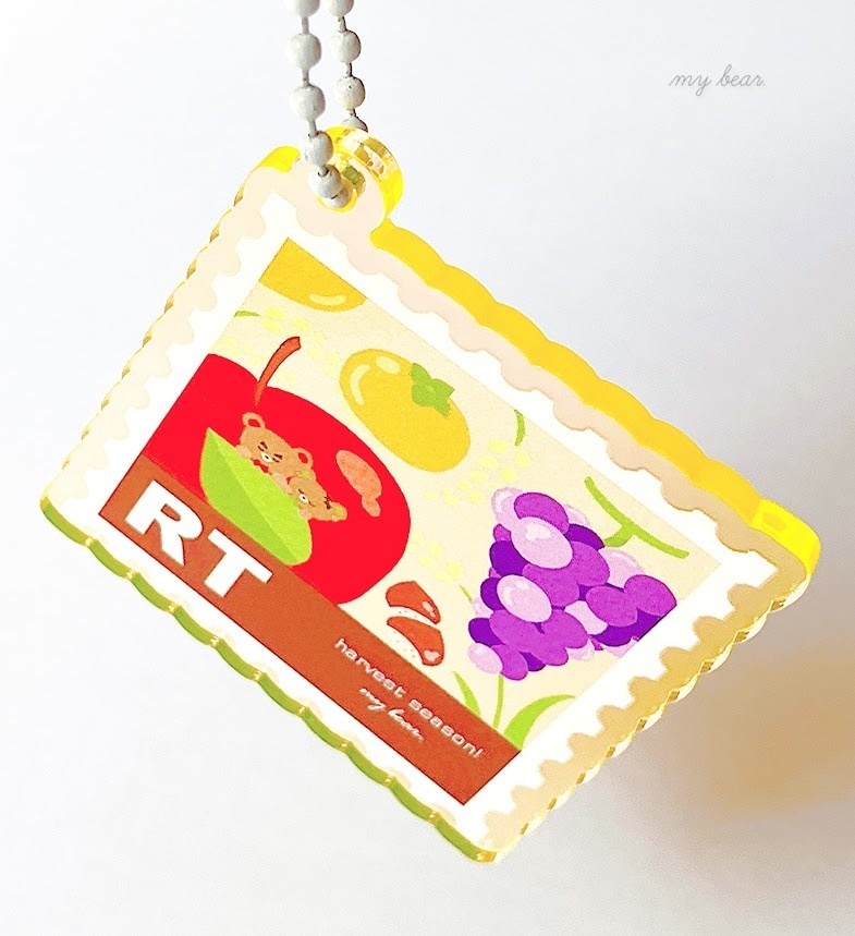 秋の味覚アクキー