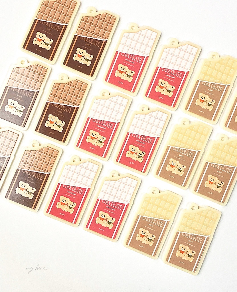 チョコフレーバーアクキー