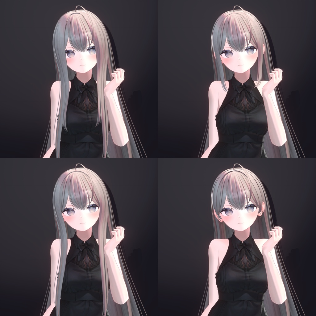 【6アバター対応】 Mana Hair