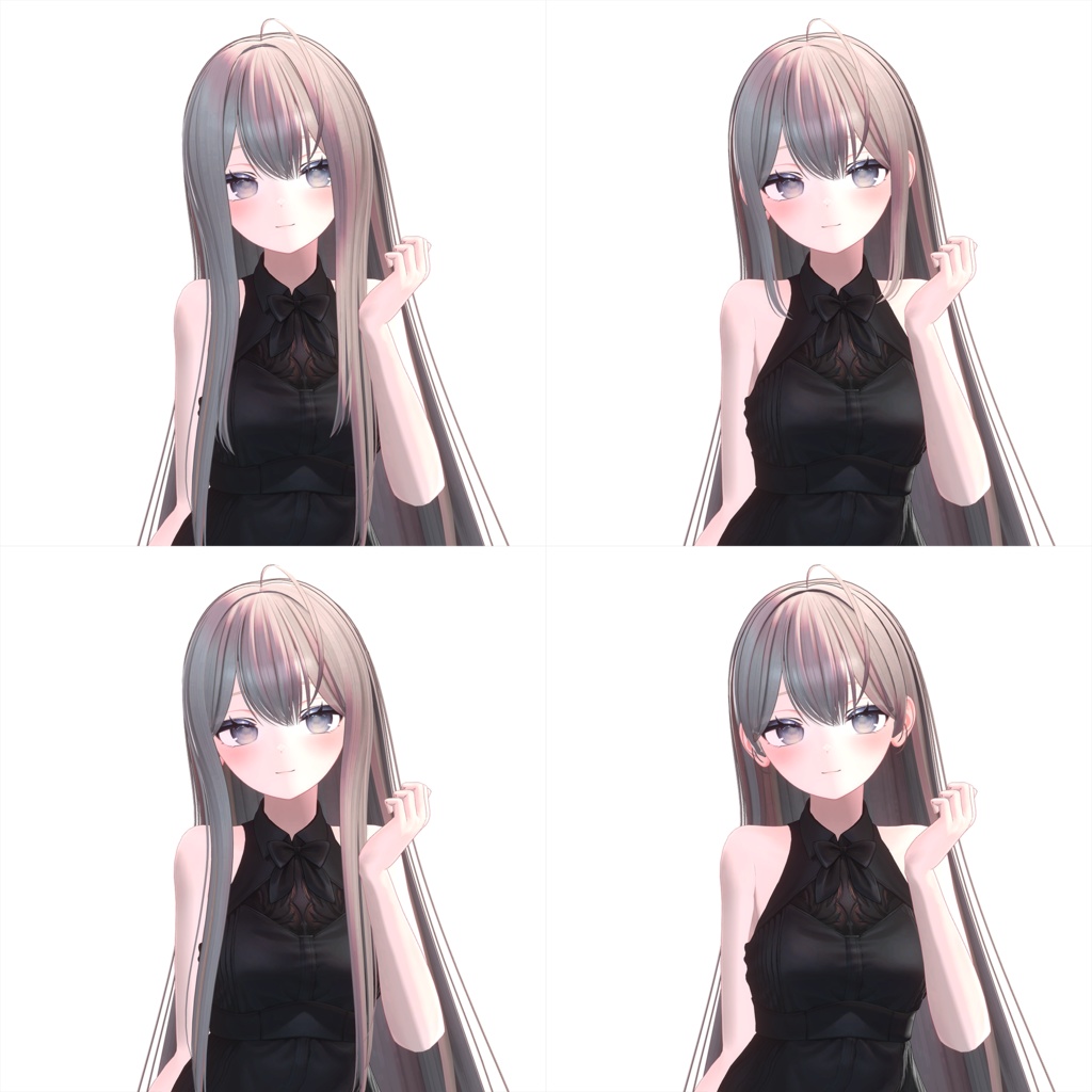 【6アバター対応】 Mana Hair