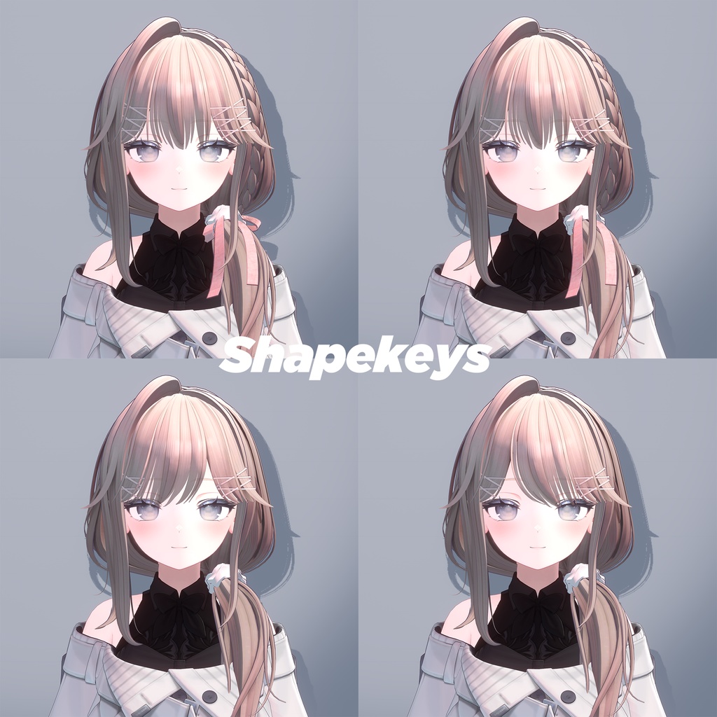 【6アバター対応】 Giselle Hair