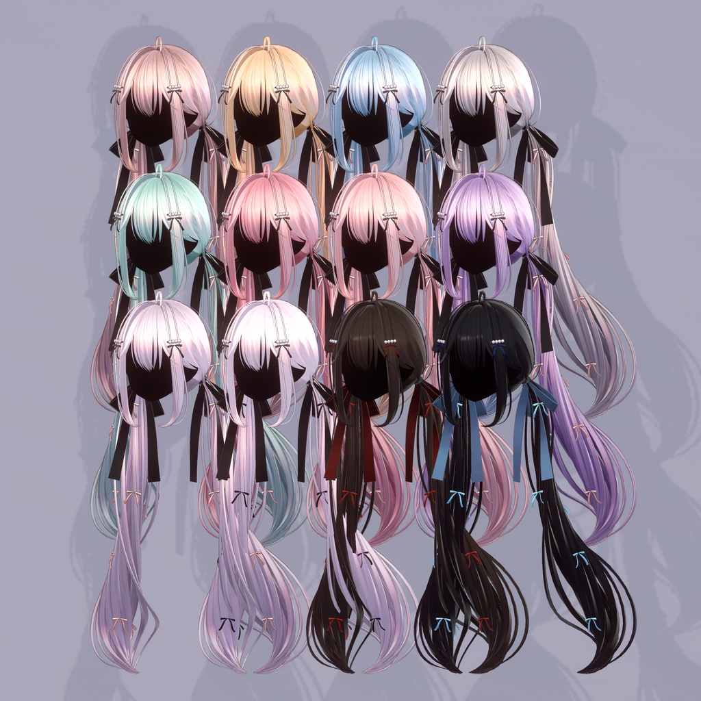 【6アバター対応】 Eri Hair