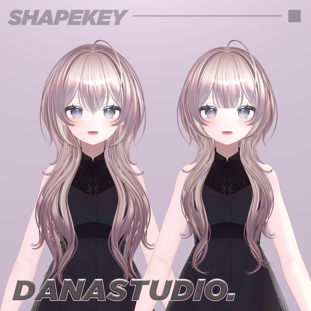 【6アバター対応】 Tsubasa Hair