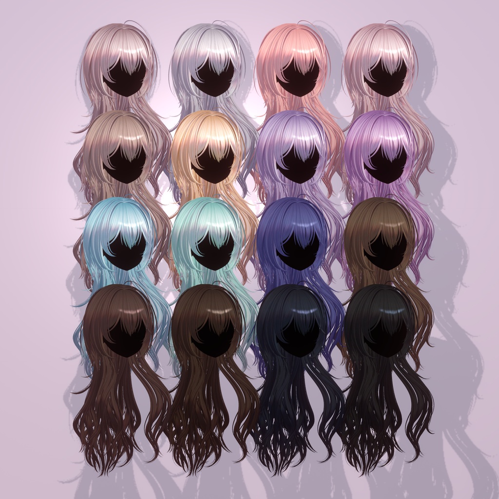 【6アバター対応】 Tsubasa Hair