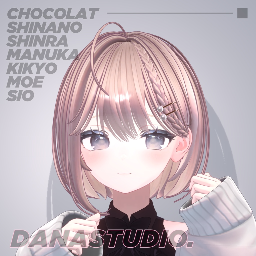 【8アバター対応】 Coco Hair