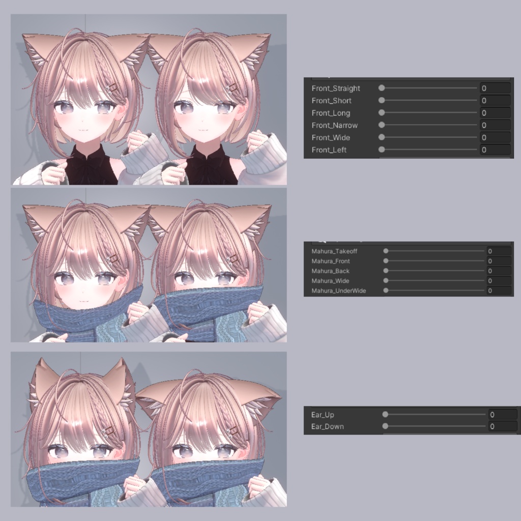 【8アバター対応】 Coco Hair