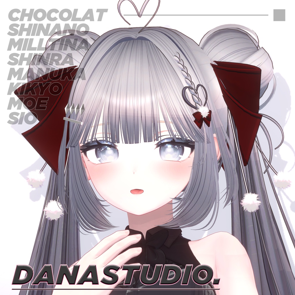 【8アバター対応】 Nini Hair