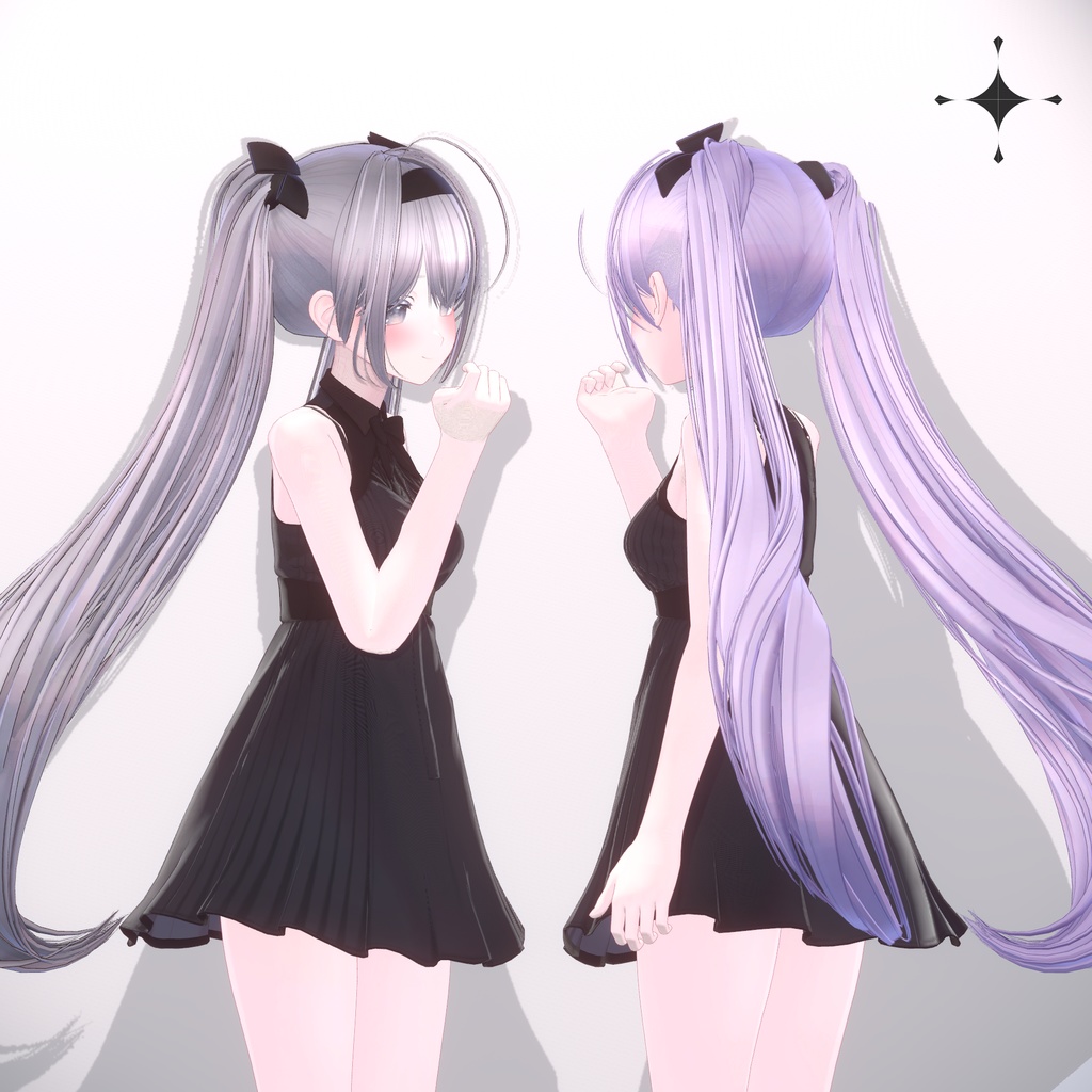 ✨【8アバター対応】 Clover Hair