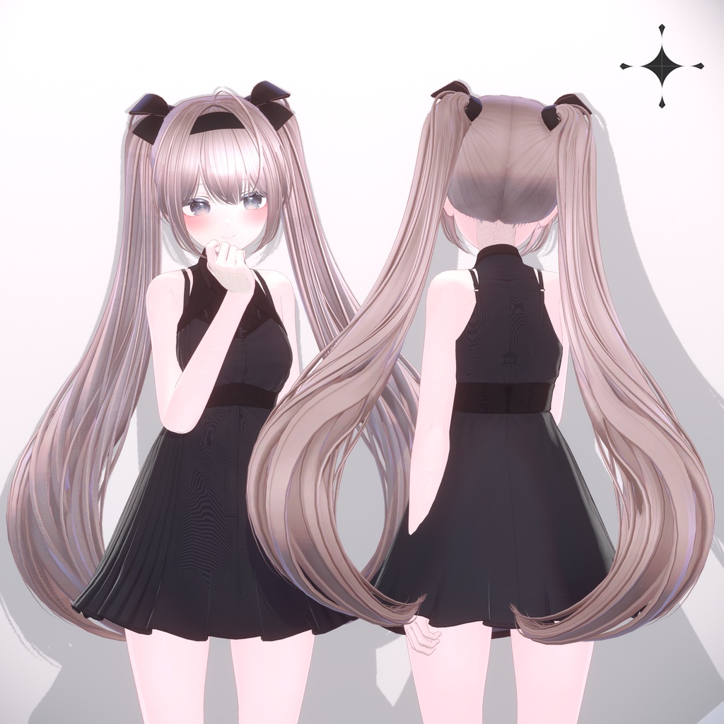 ✨【8アバター対応】 Clover Hair