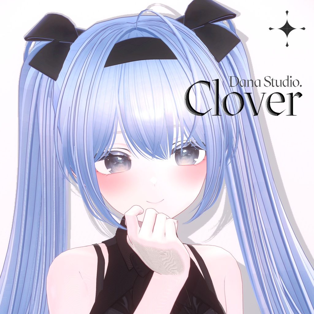 ✨【8アバター対応】 Clover Hair