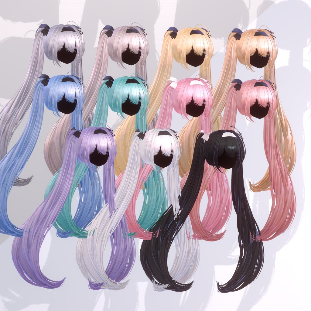 ✨【8アバター対応】 Clover Hair