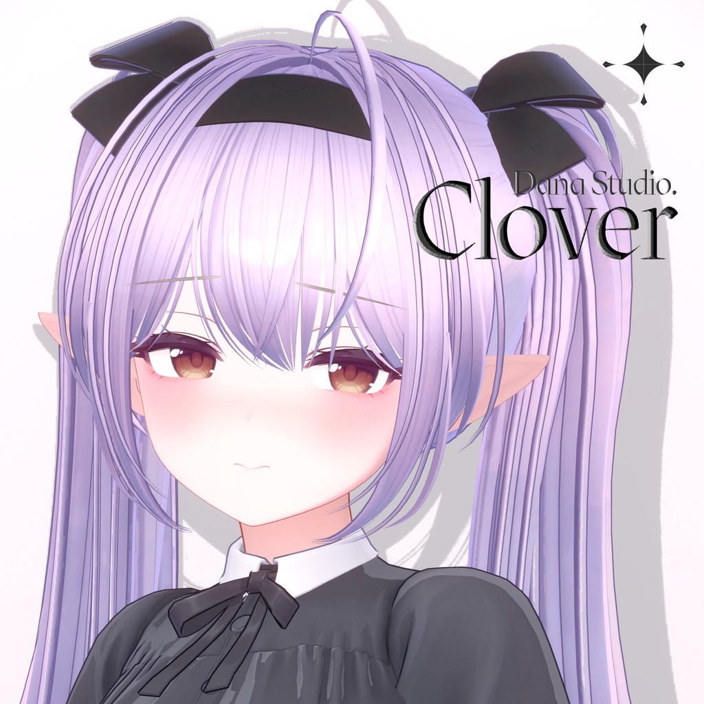 ✨【8アバター対応】 Clover Hair