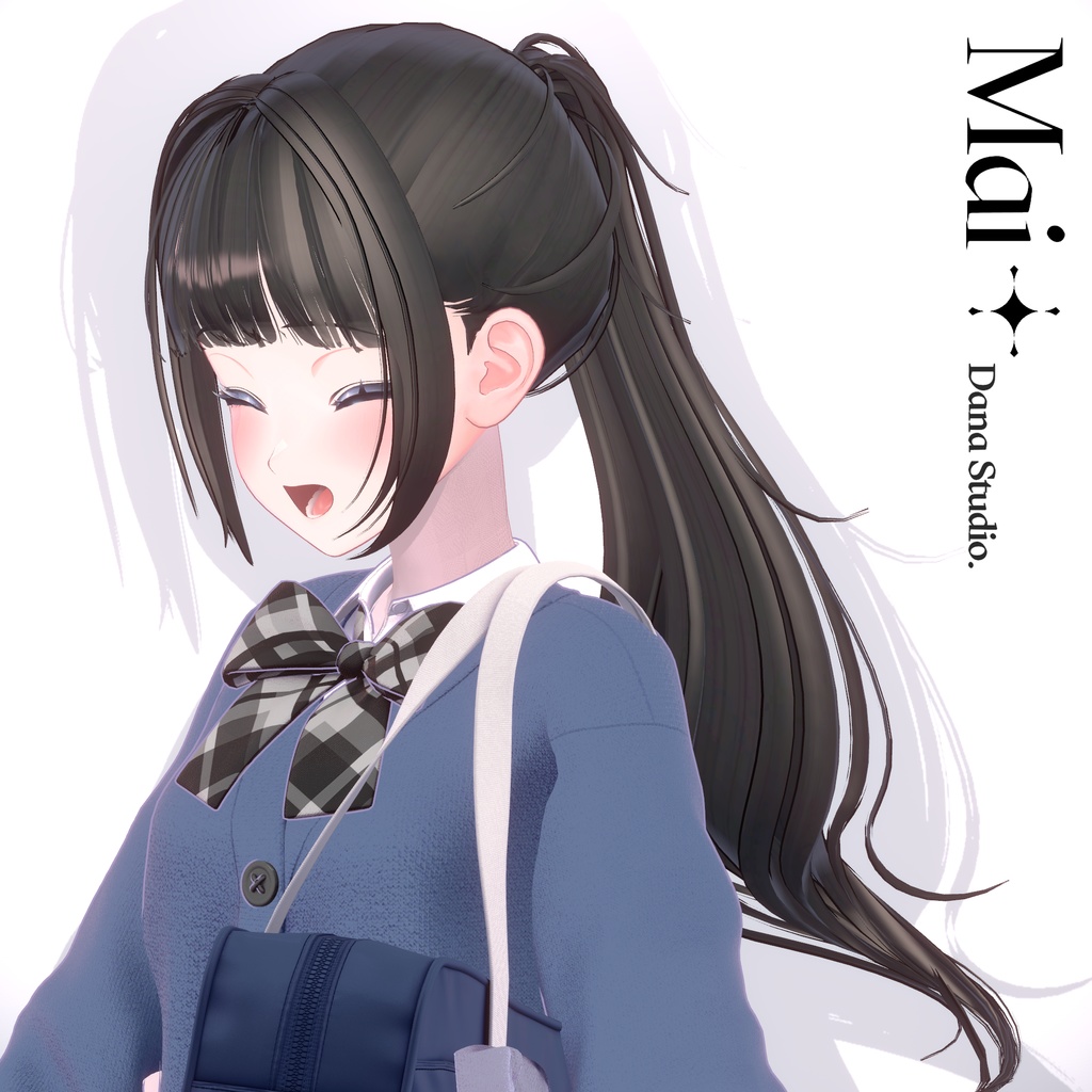 ✨【8アバター対応】 Mai Ponytail Hair
