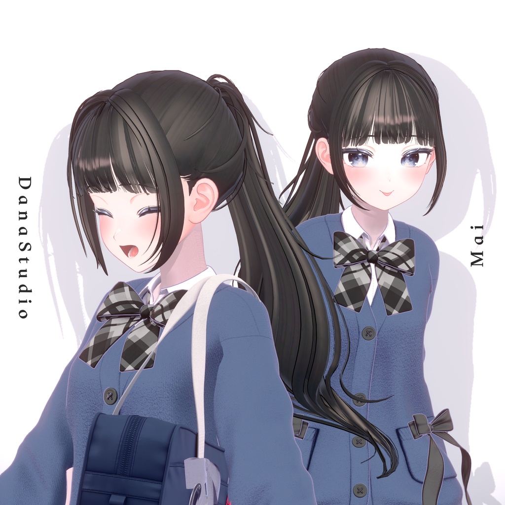 ✨【8アバター対応】 Mai Ponytail Hair