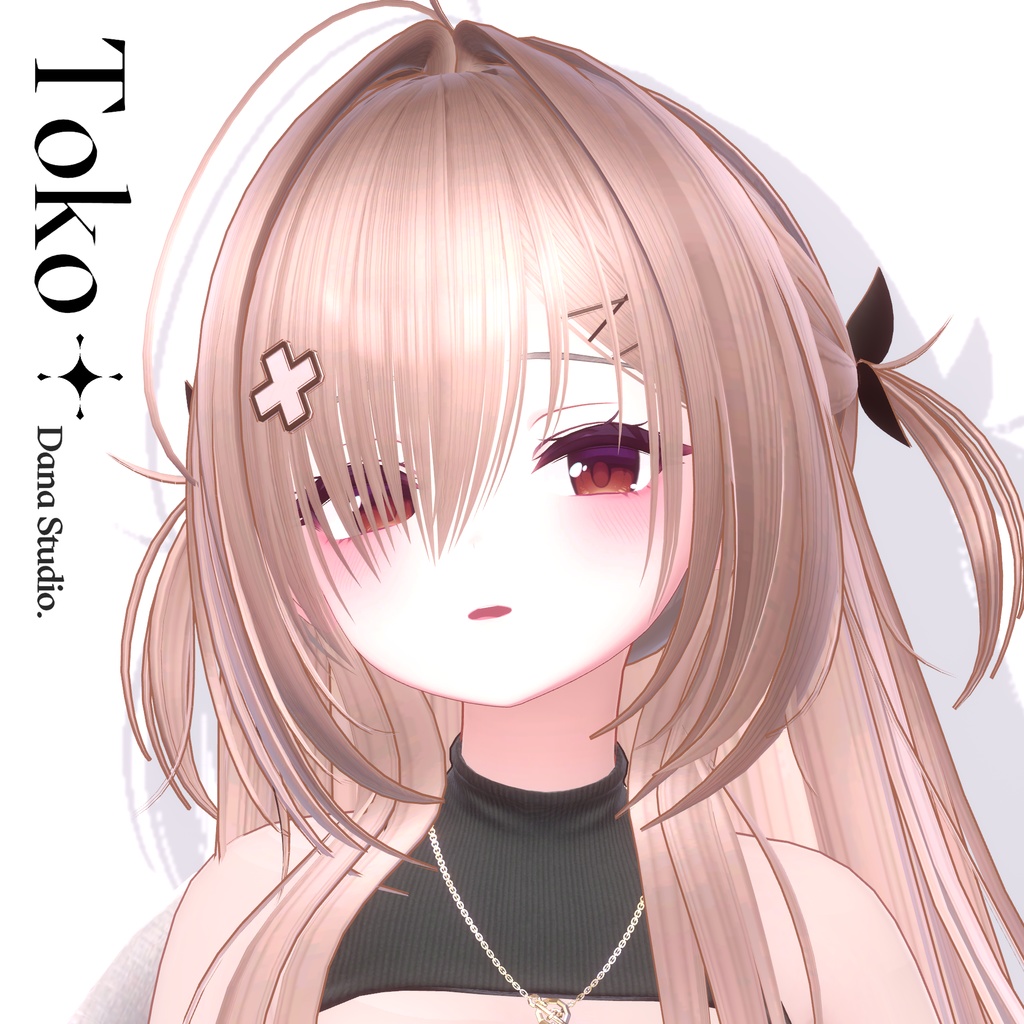 ✨【9アバター対応】 Toko Twintail Hair