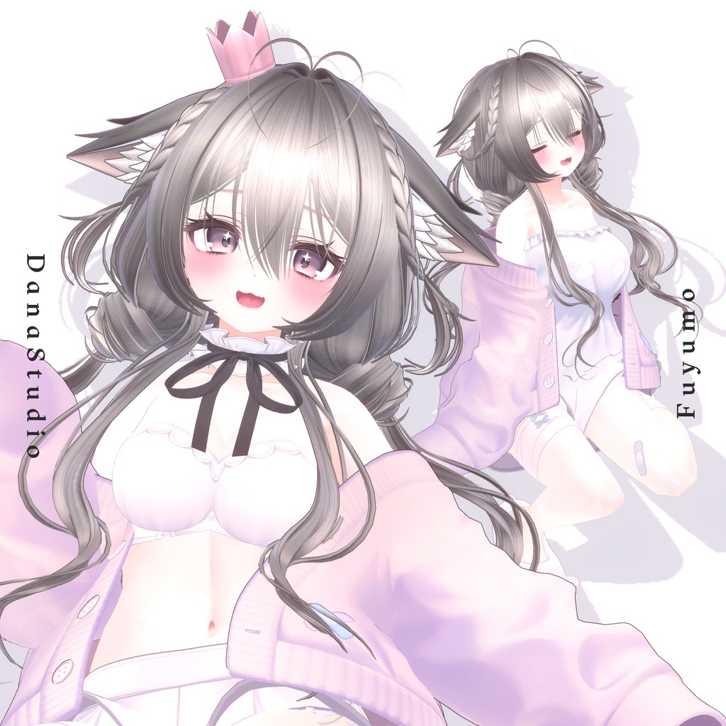 ✨【9アバター対応】 Fuyumo Wavetail Hair