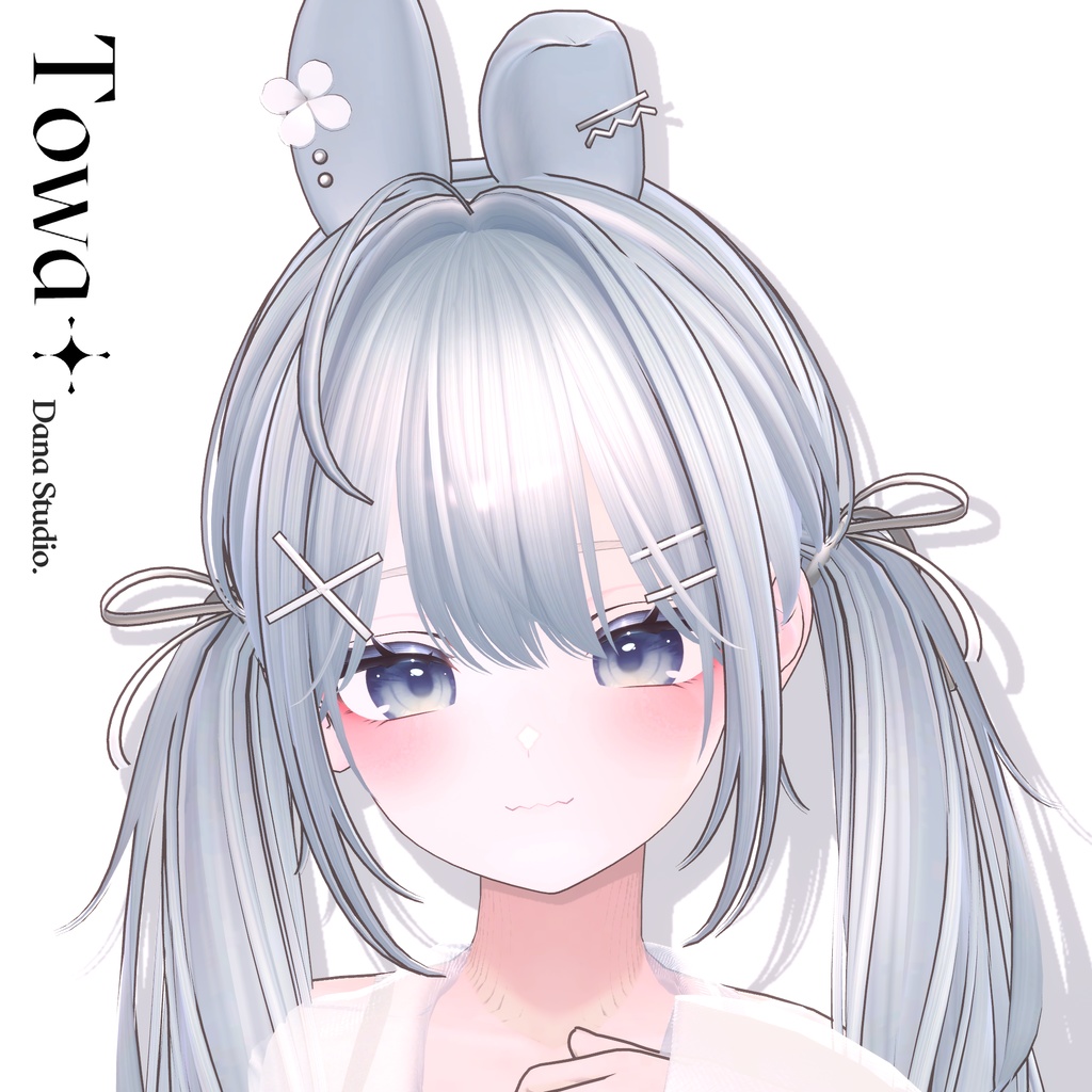 ✨【10アバター対応】 Towa Twintail Hair