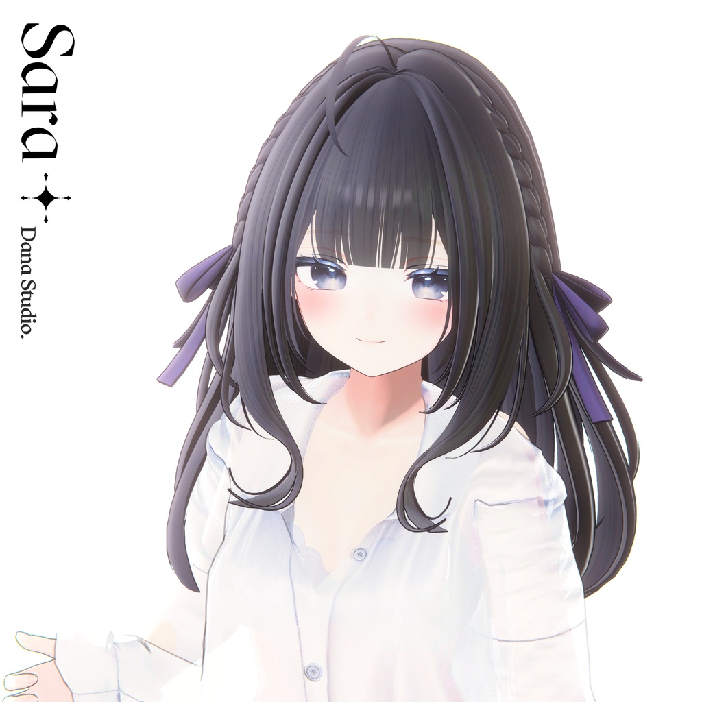 ✨ 【10アバター対応】 Sara Hair