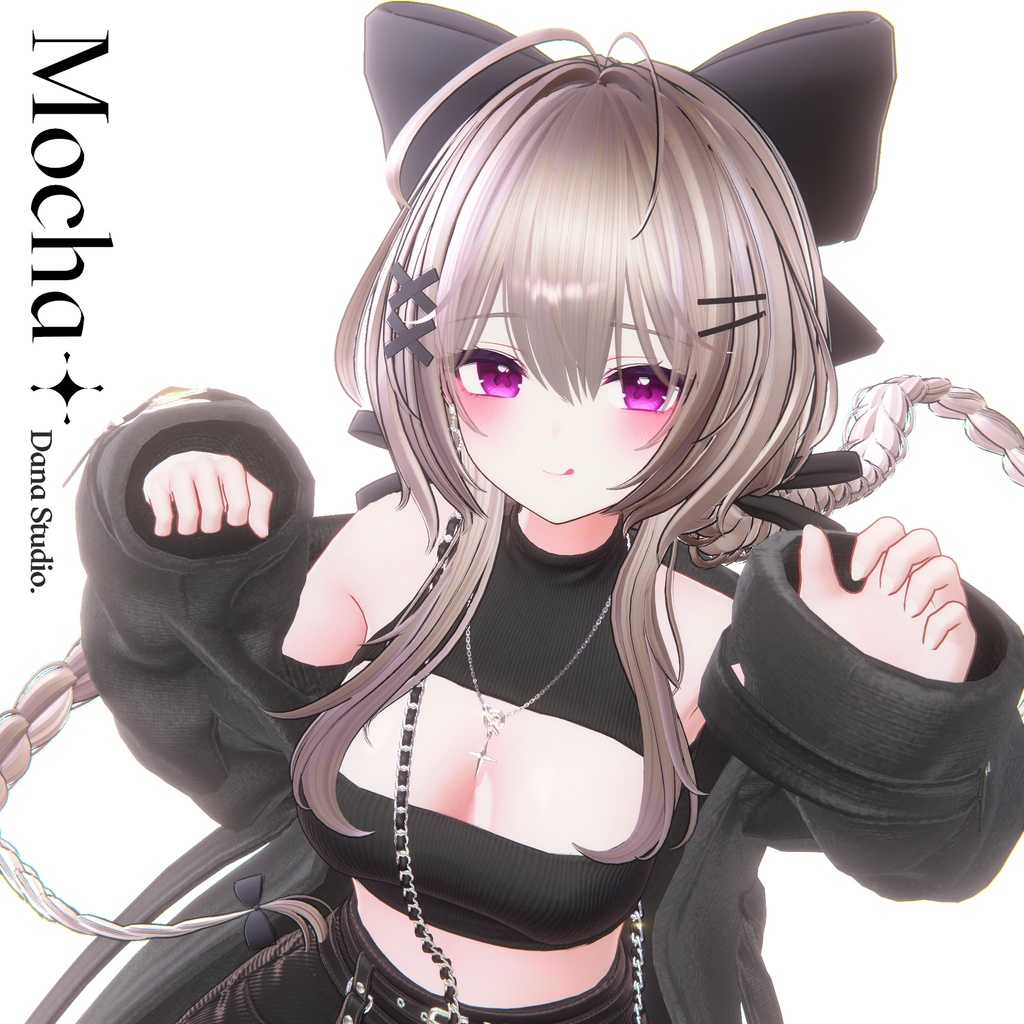 ✨【10アバター対応】 Mocha Hair