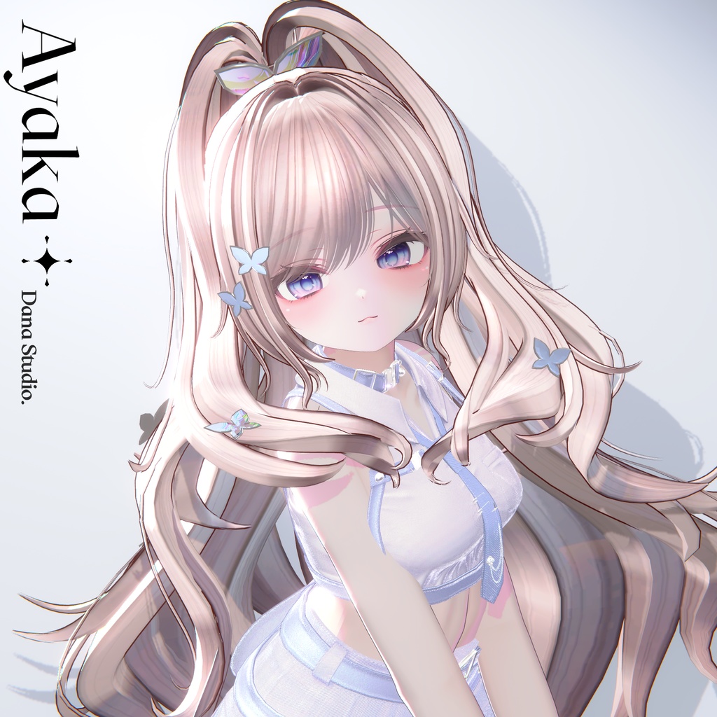✨ 【12アバター対応】 Ayaka Hair