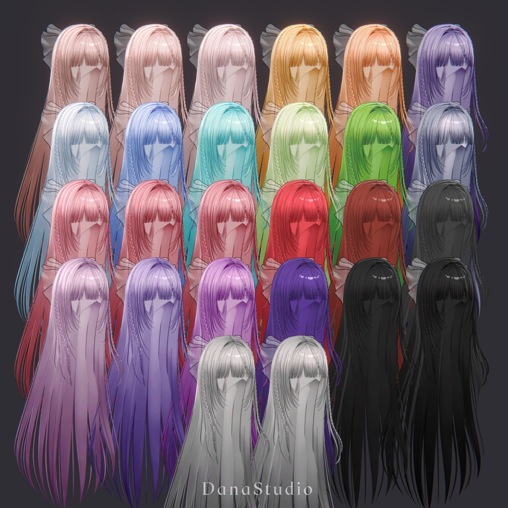 ✨Sale✨【23アバター対応】 Mitsuha Long Hair