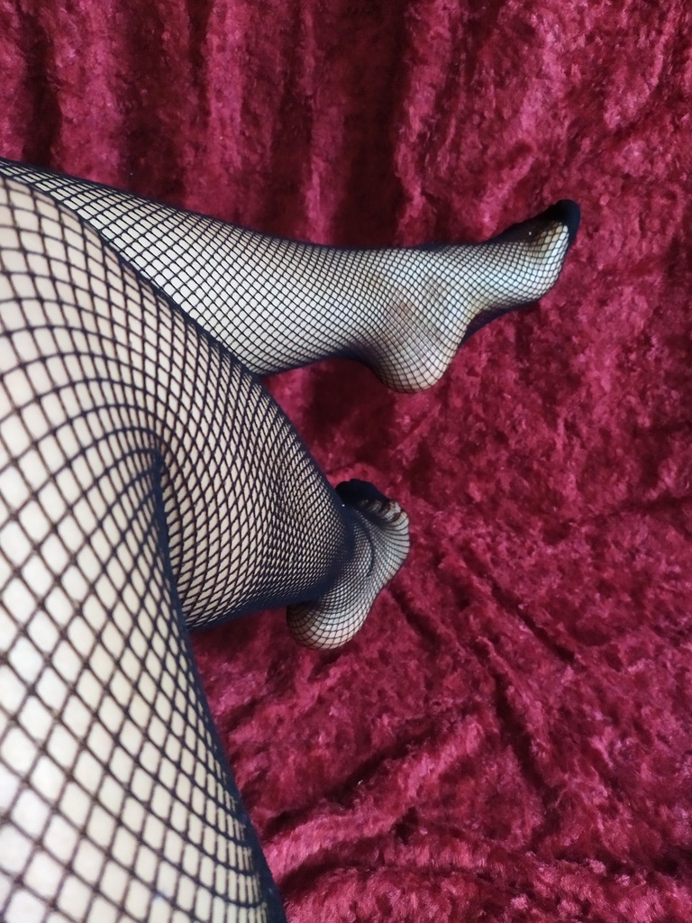 Sexy feet set fishnet (19 pics and 2 videos)