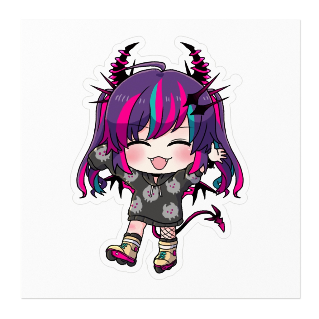 【いーっぱい】ステッカー【ごはん食べたい】