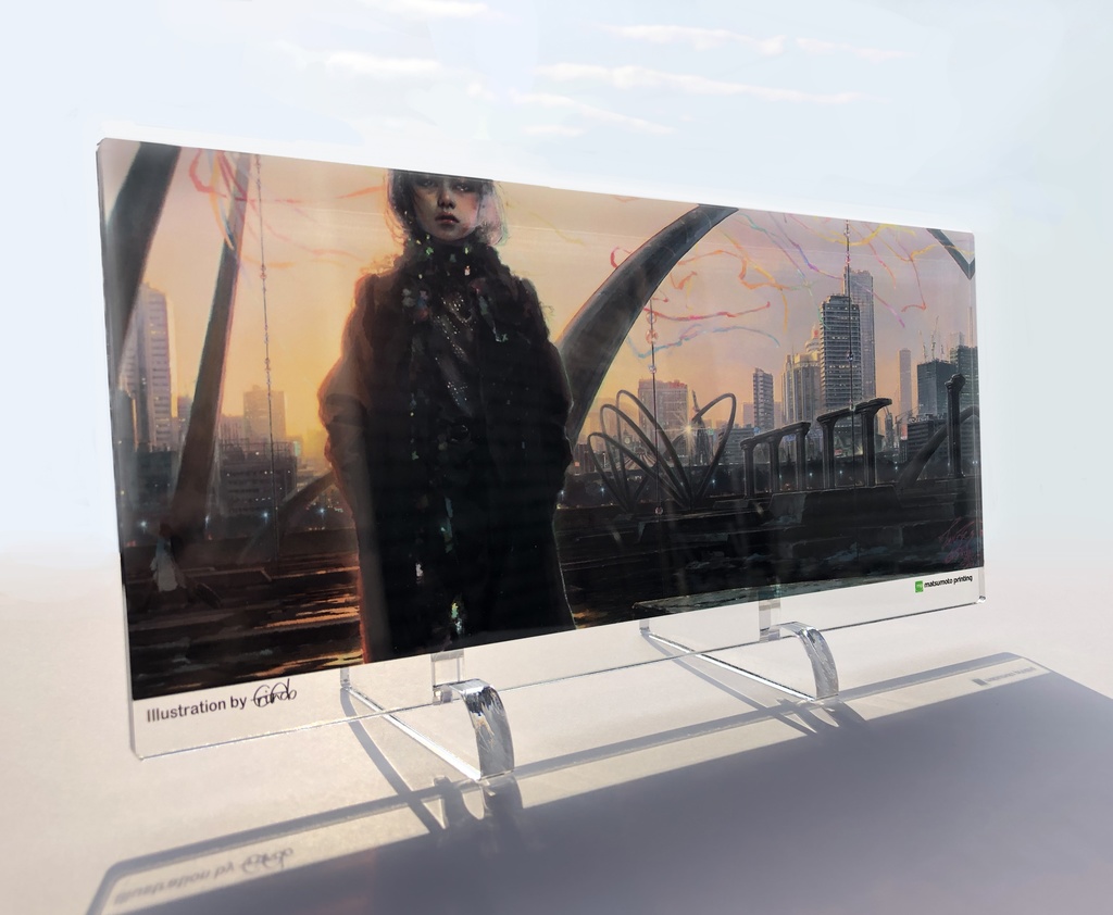 アクリルスタンド(title : Breathe) クリアカラープリント作品