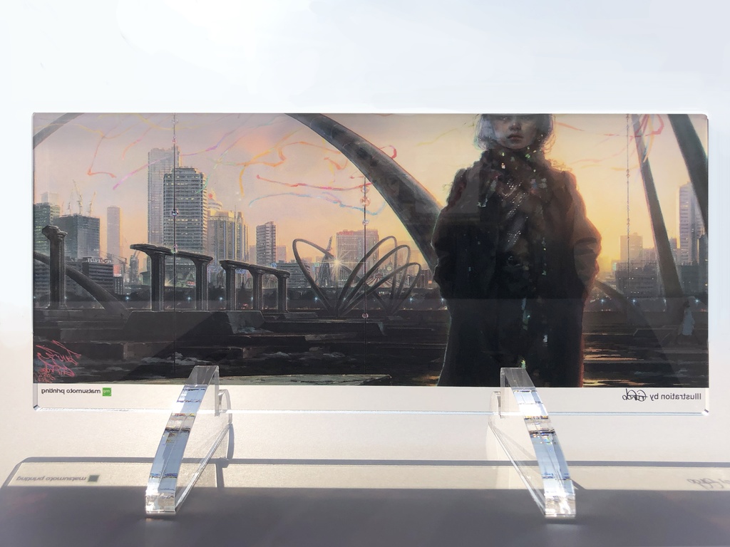 アクリルスタンド(title : Breathe) クリアカラープリント作品