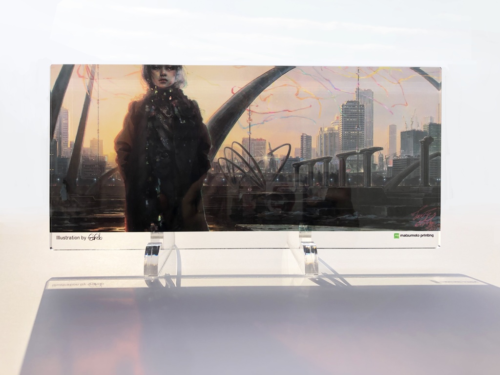 アクリルスタンド(title : Breathe) クリアカラープリント作品