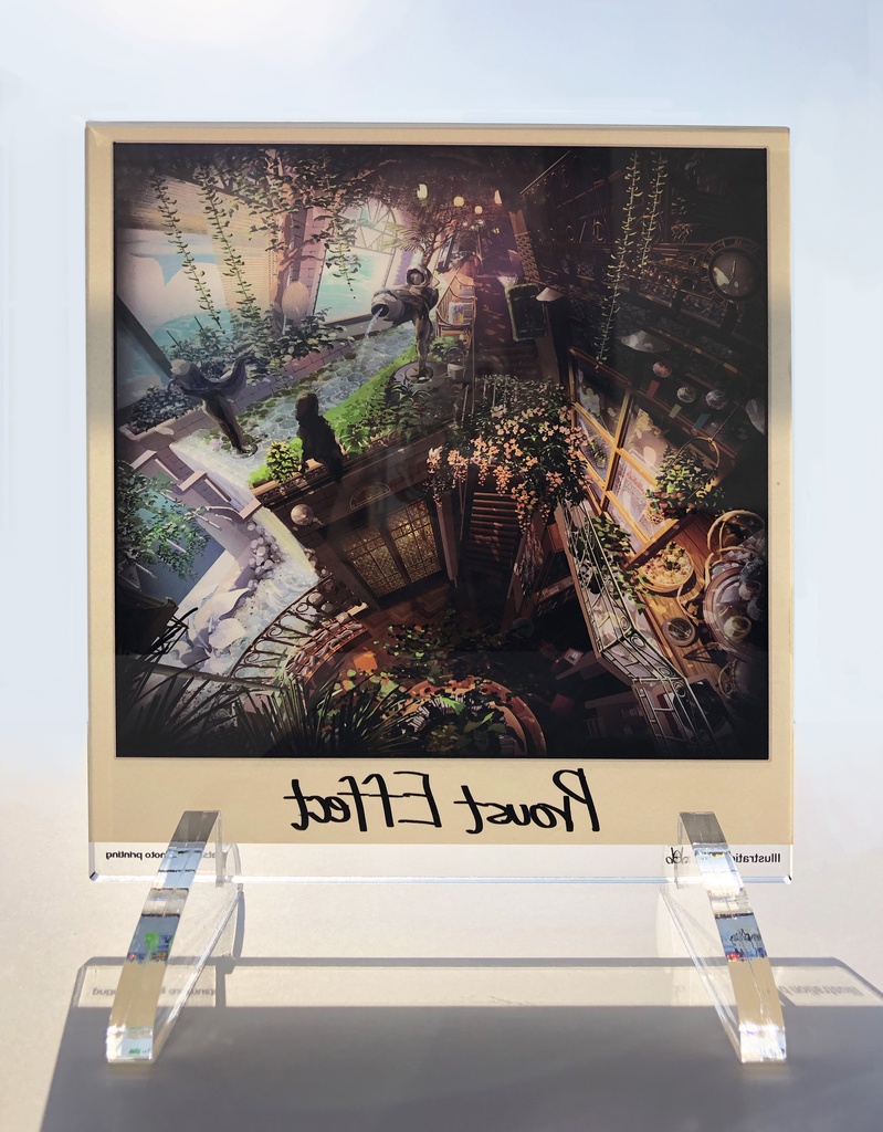 下書き アクリルスタンド(title : Proust Effect) クリアカラープリント作品