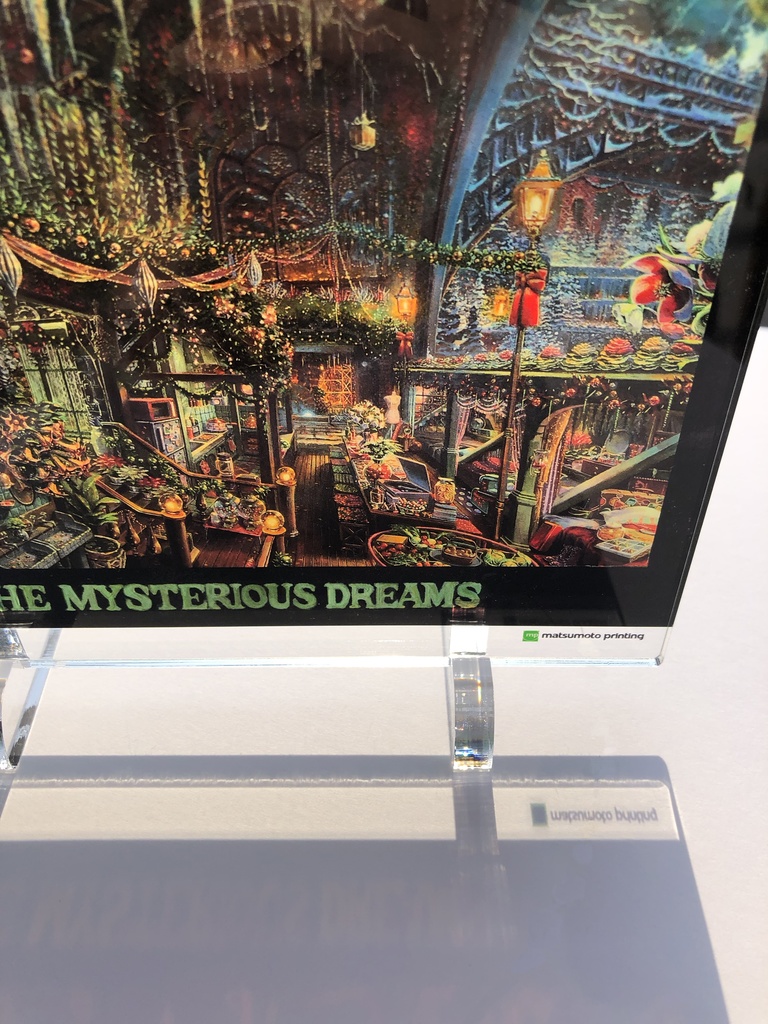 下書き アクリルスタンド(title : the mysterious dreams) クリアカラープリント作品