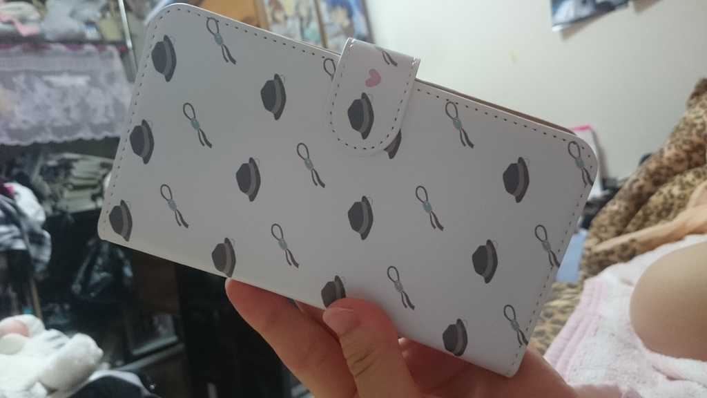 帽子とループタイのケース