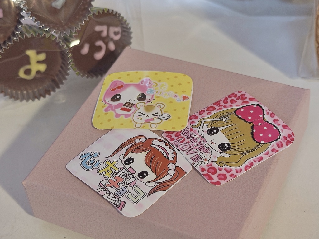 平成女児チョコラッピング★無料配布