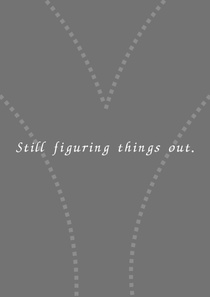 Still figuring things out.|Printable Poster (A4 PDF)