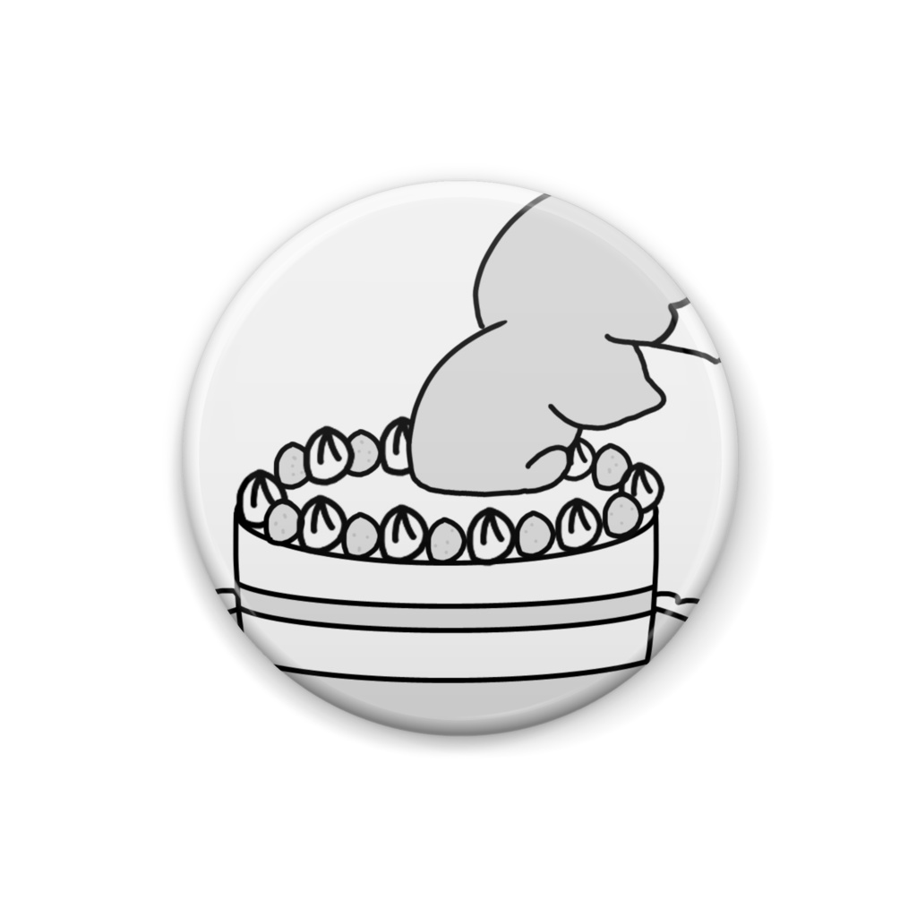 2021年ゆるかわコンコンの缶バッチ