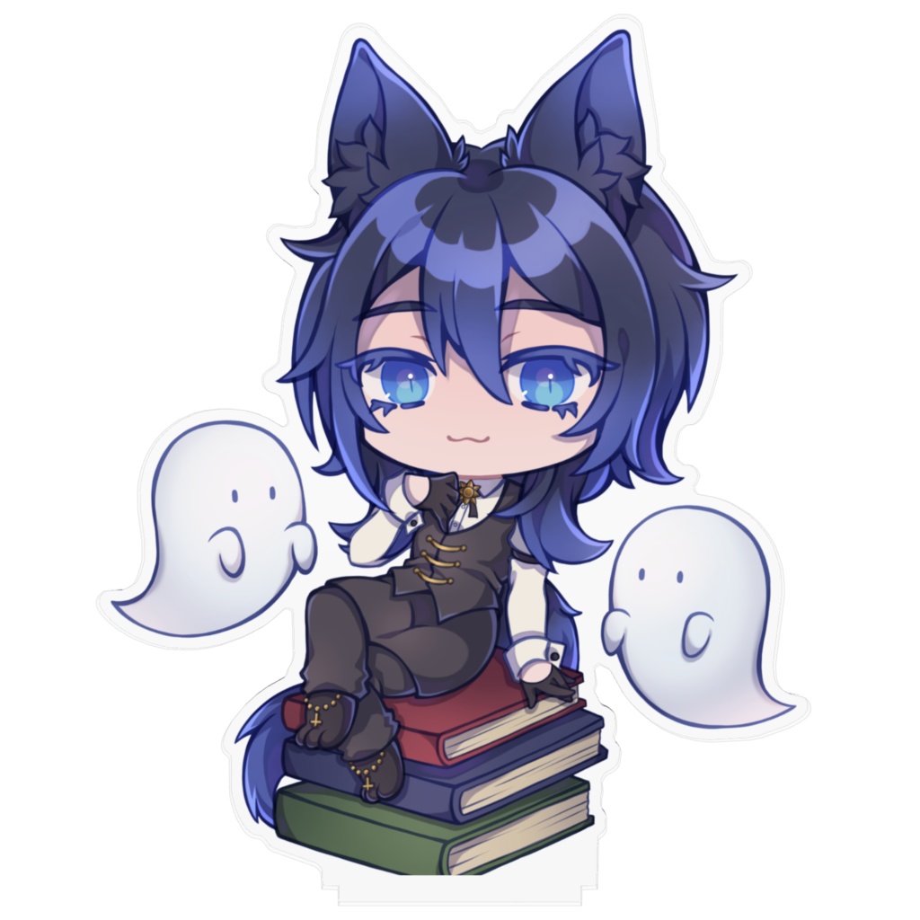 2022年BIRTHDAYグッズ 騙離きつねアクリルフィギュア 大(160x160mm)