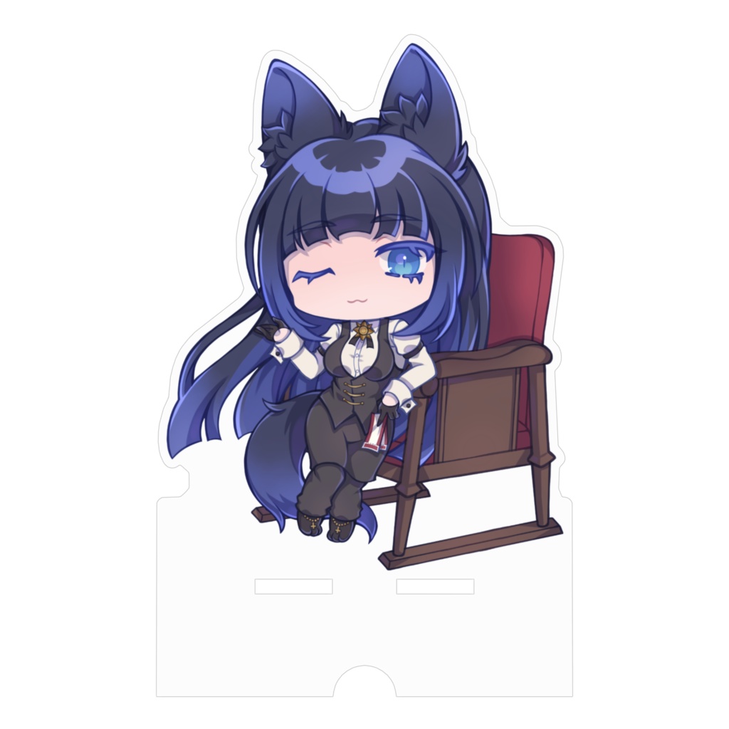 2022年BIRTHDAYグッズ 騙離きつねスマホスタンド(100x160mm・穴有り)