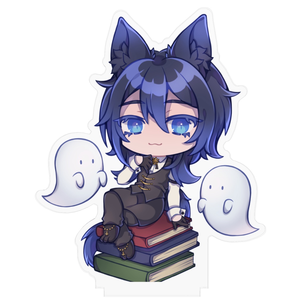 2022年BIRTHDAYグッズ 騙離きつね アクリルフィギュア - 100x100mm