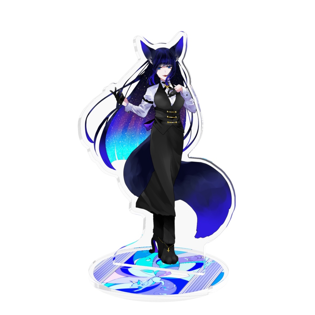 2022年1周年記念グッズ 騙離きつね アクリルフィギュアB