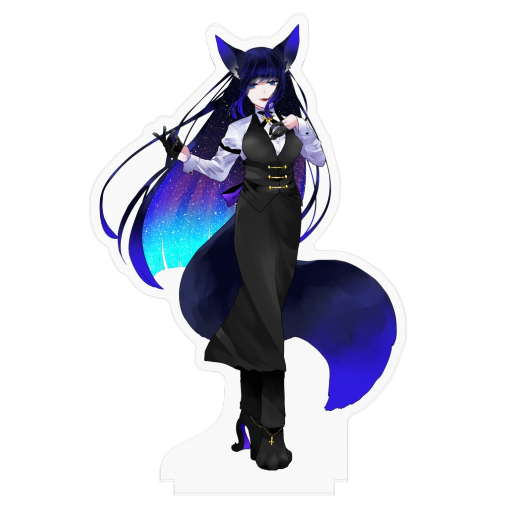 2022年1周年記念グッズ 騙離きつね アクリルフィギュアB